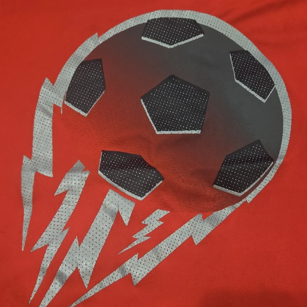 The Children's Place Red Soccer Graphic Tee